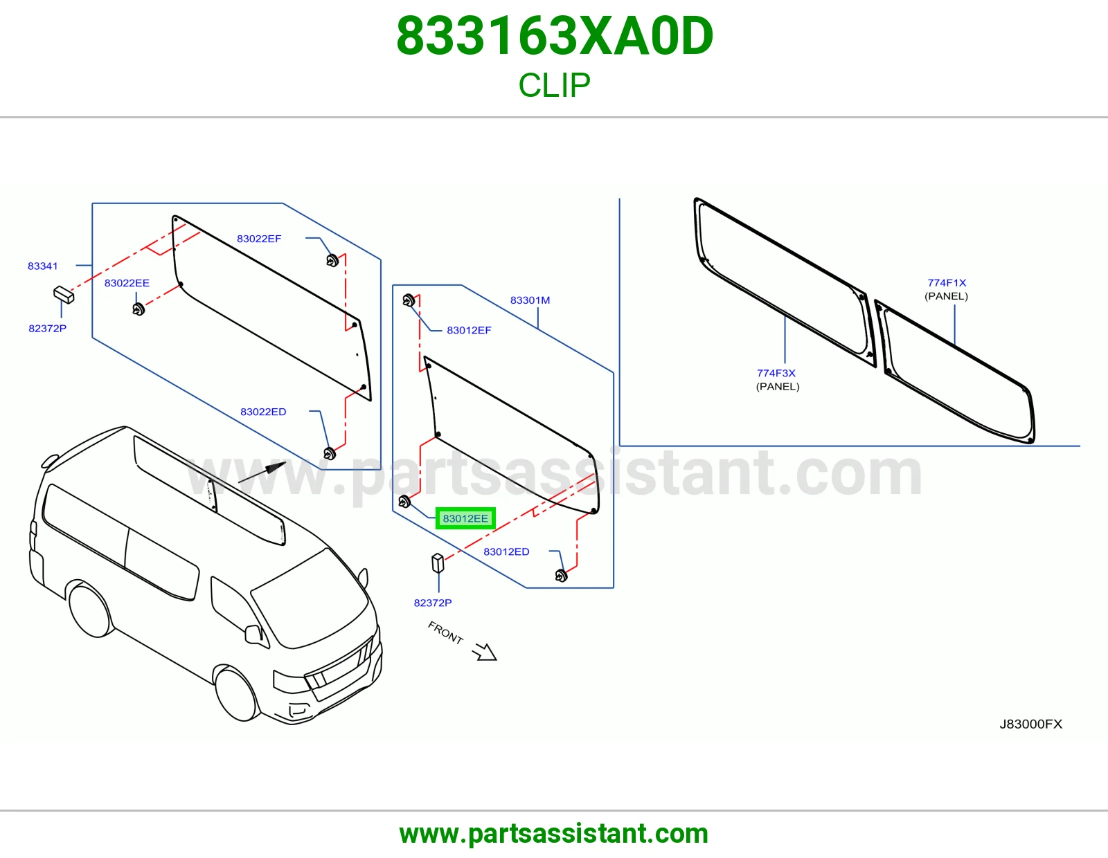 كلبس 833163XA0D