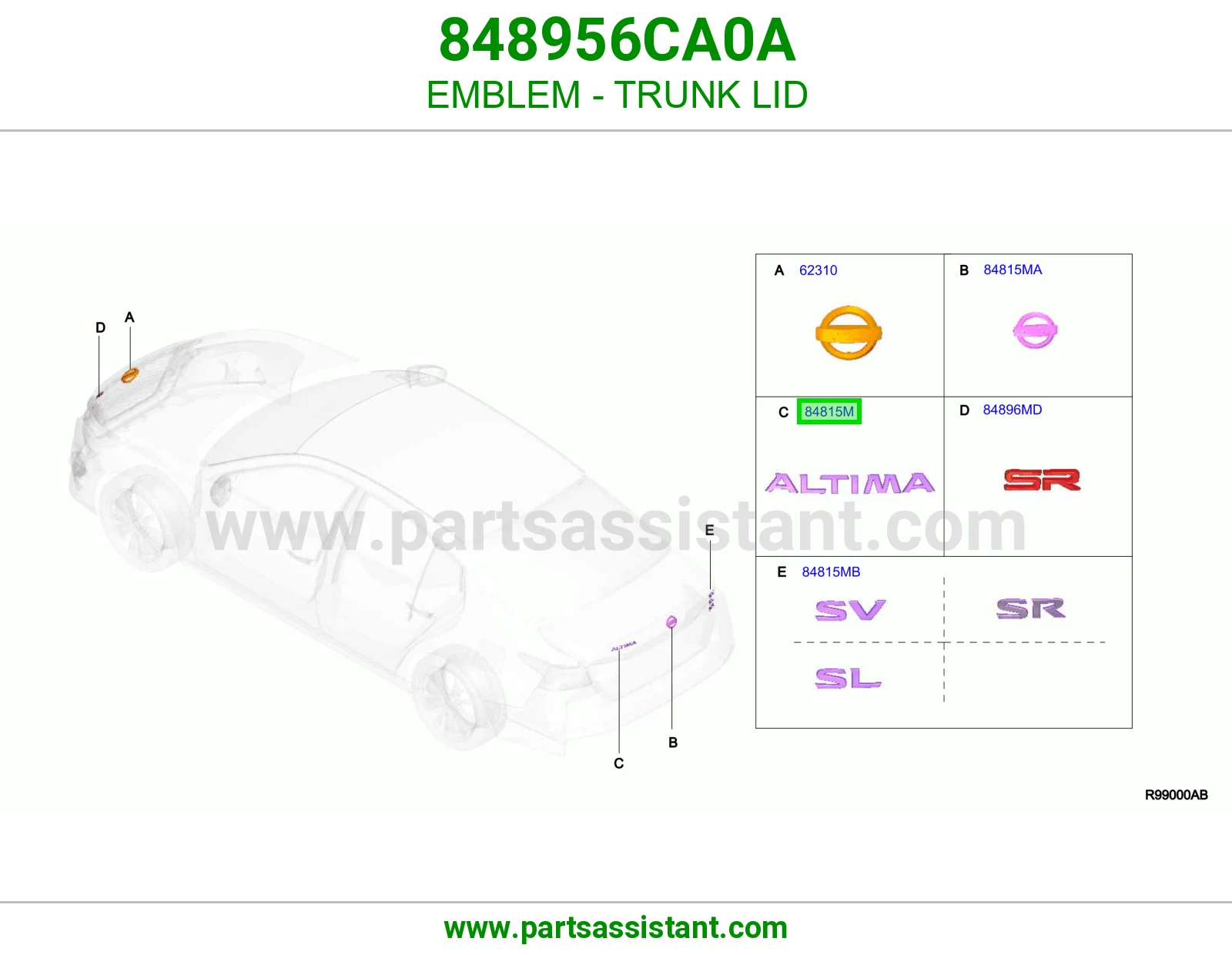 علامه نيسان شنطه 848956CA0A