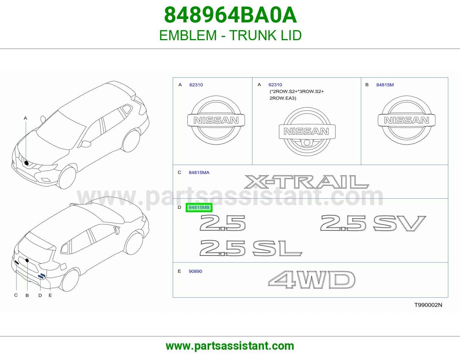 علامه نيسان شنطه 848964BA0A