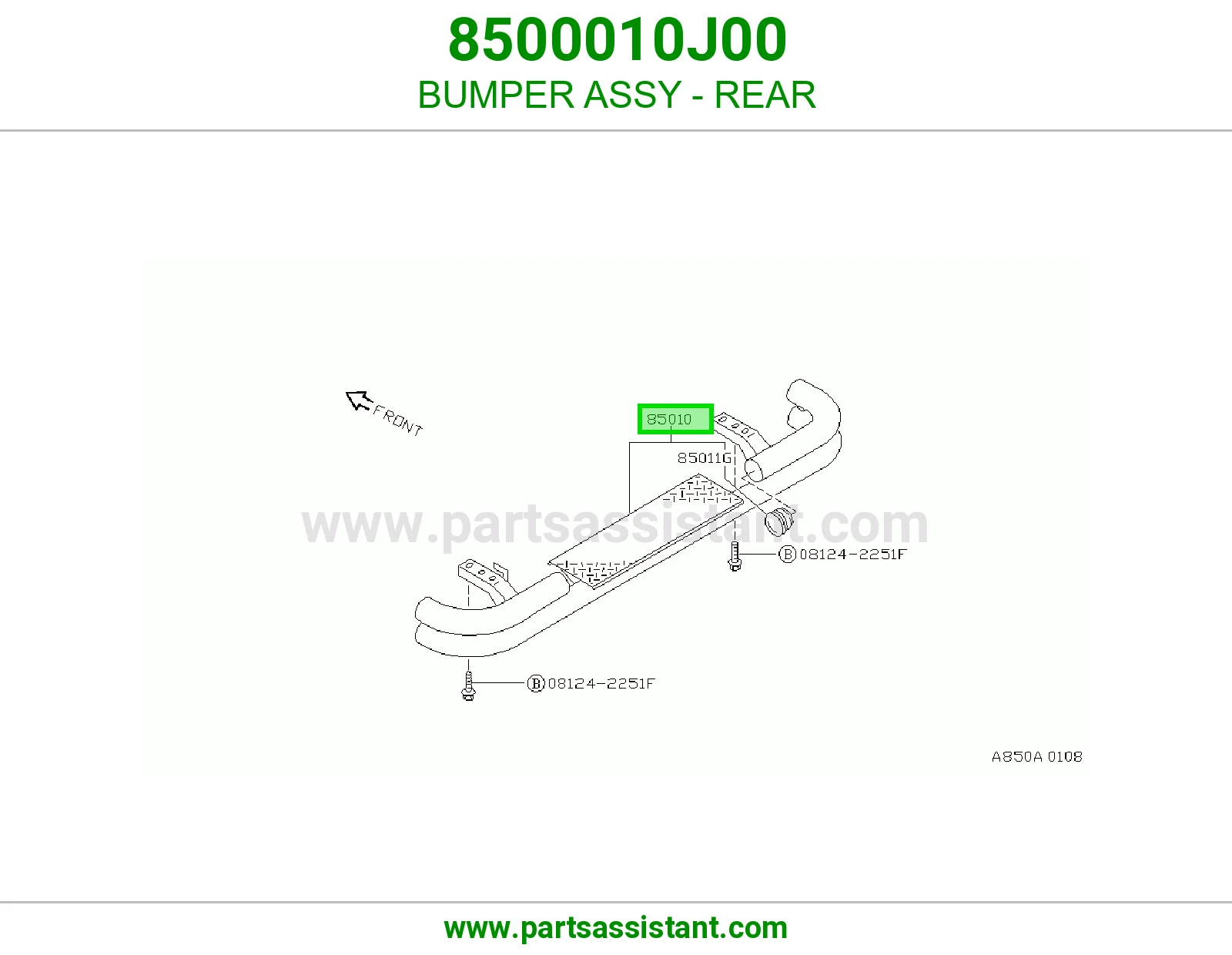 صدام خلفي 8500010J00