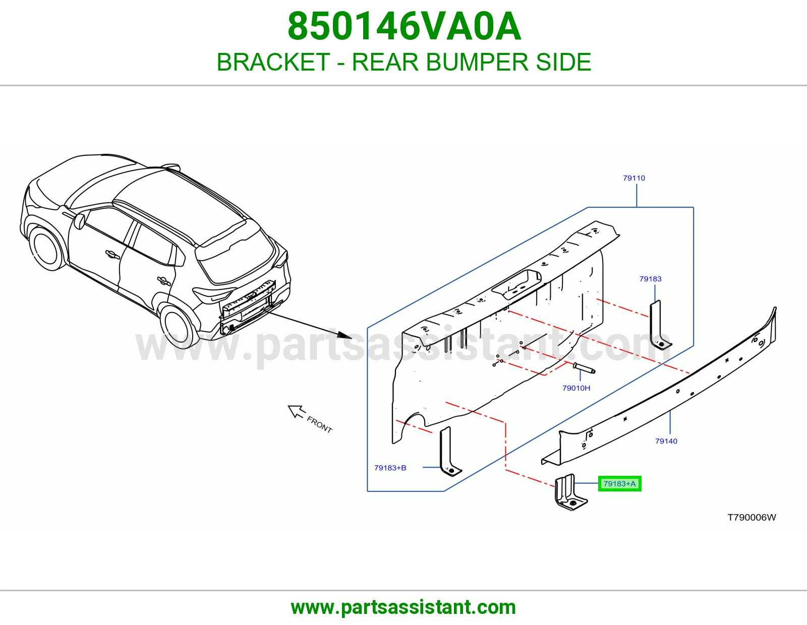 قاعدة جنب صدام خلفي 850146VA0A