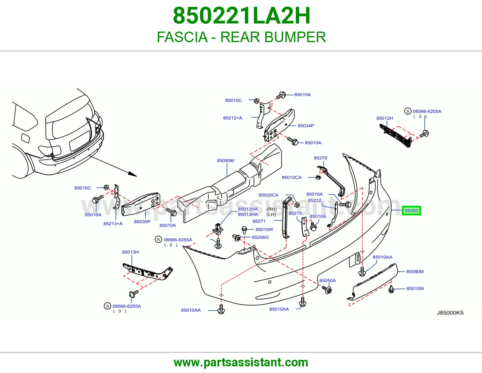 صدام خلفي 850221LA2H