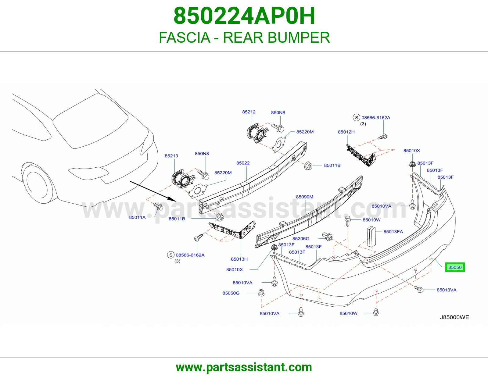 صدام خلفي 850224AP0H