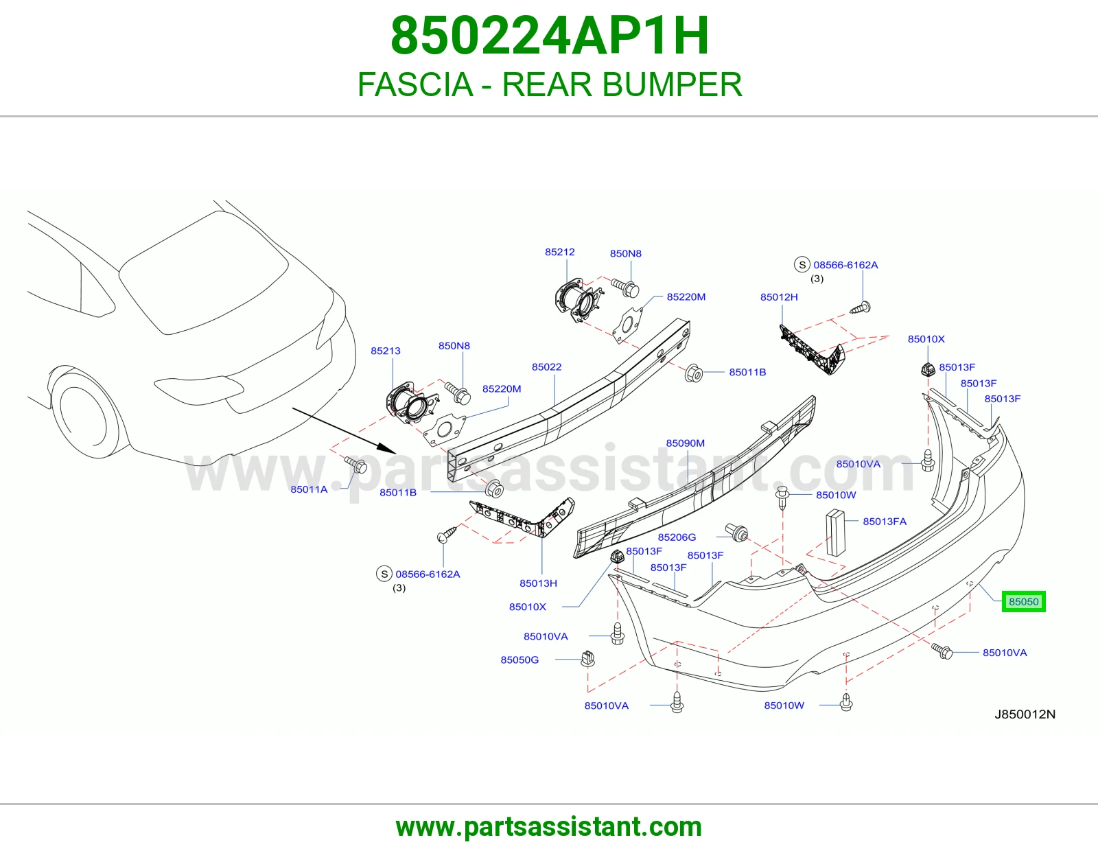 صدام خلفي 850224AP1H