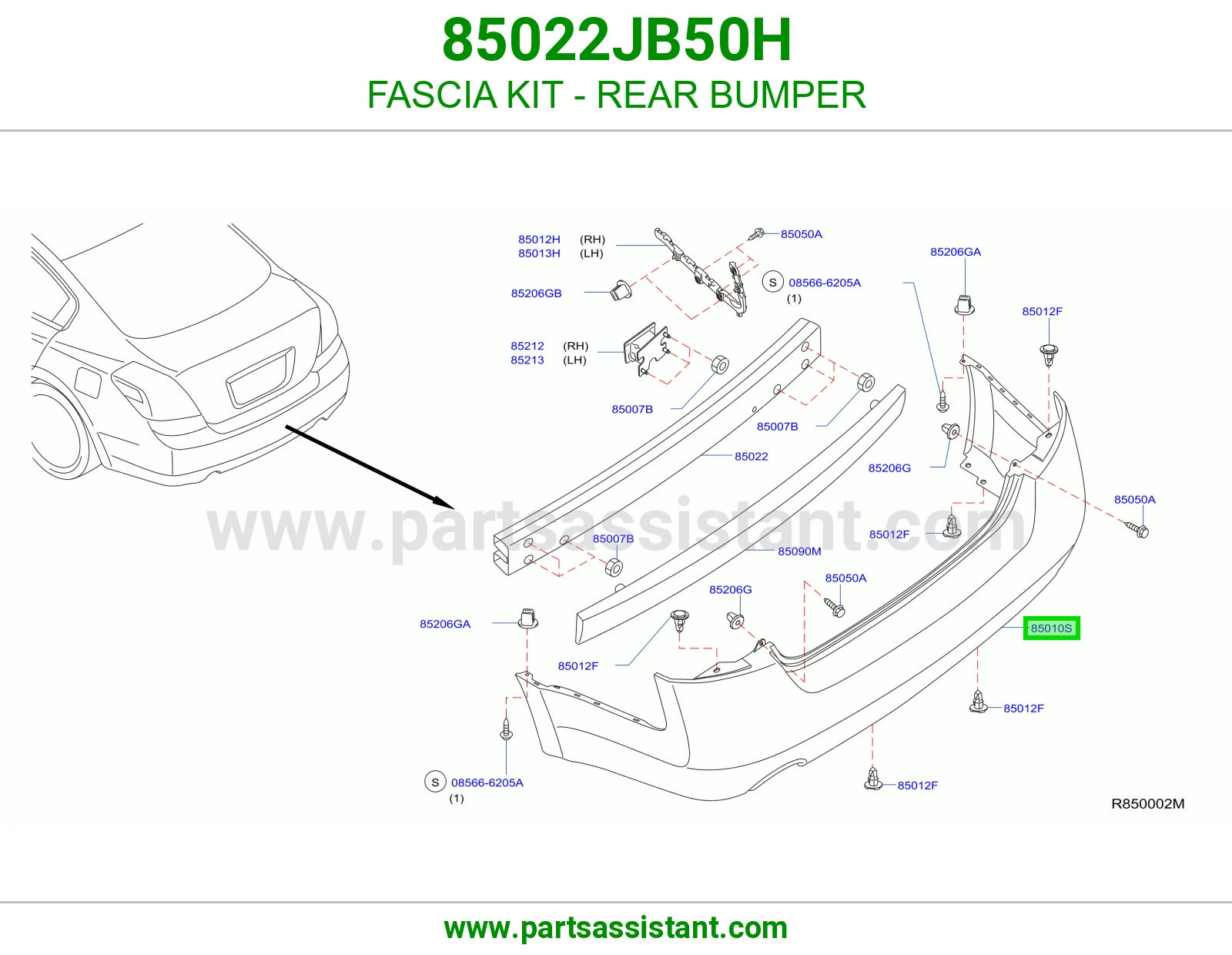 صدام خلفي 85022JB50H