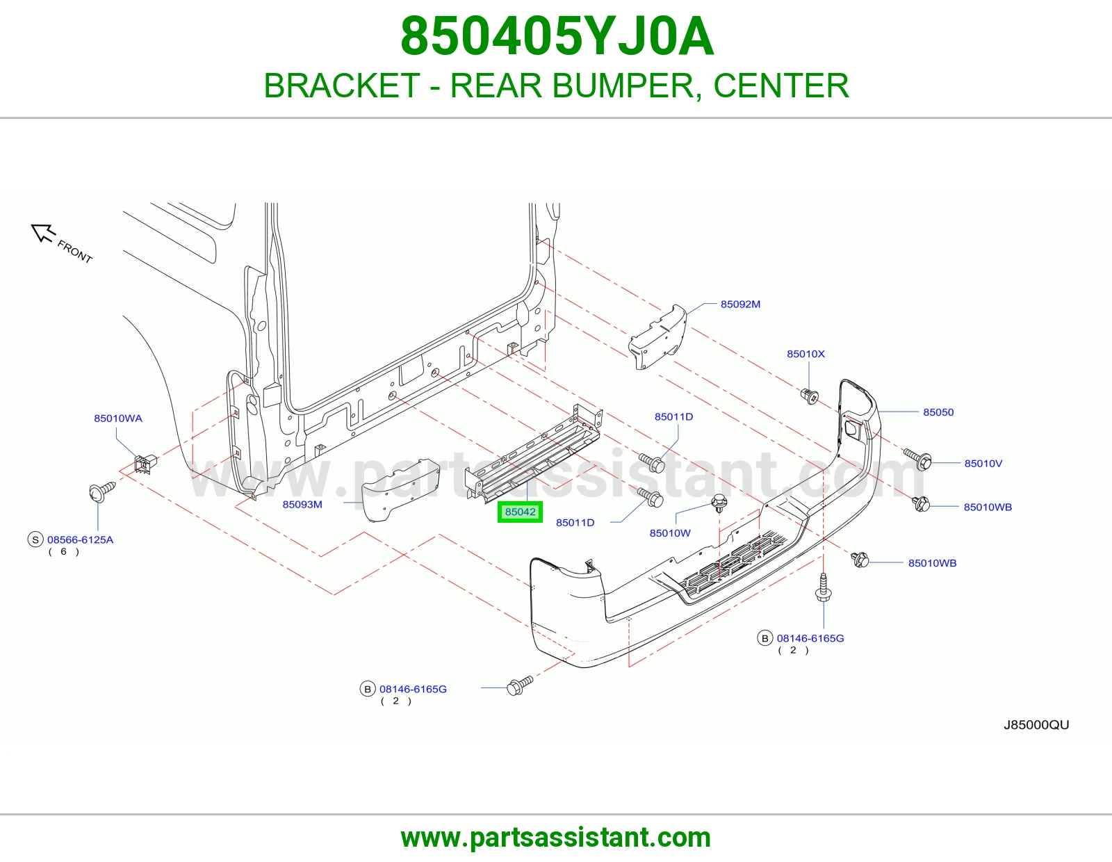 قاعدة صدام خلفي وسط 850405YJ0A
