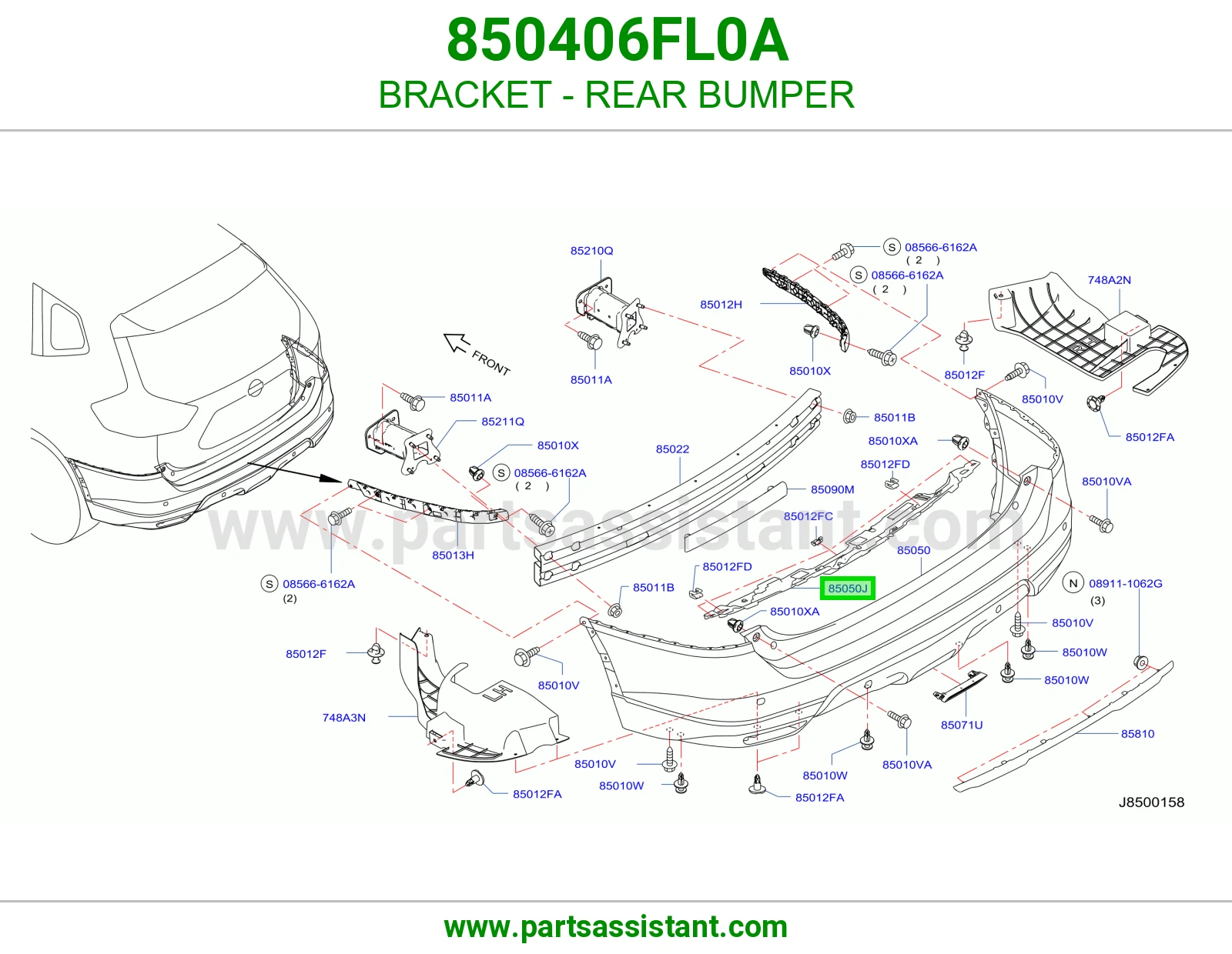 قاعدة صدام خلفي 850406FL0A