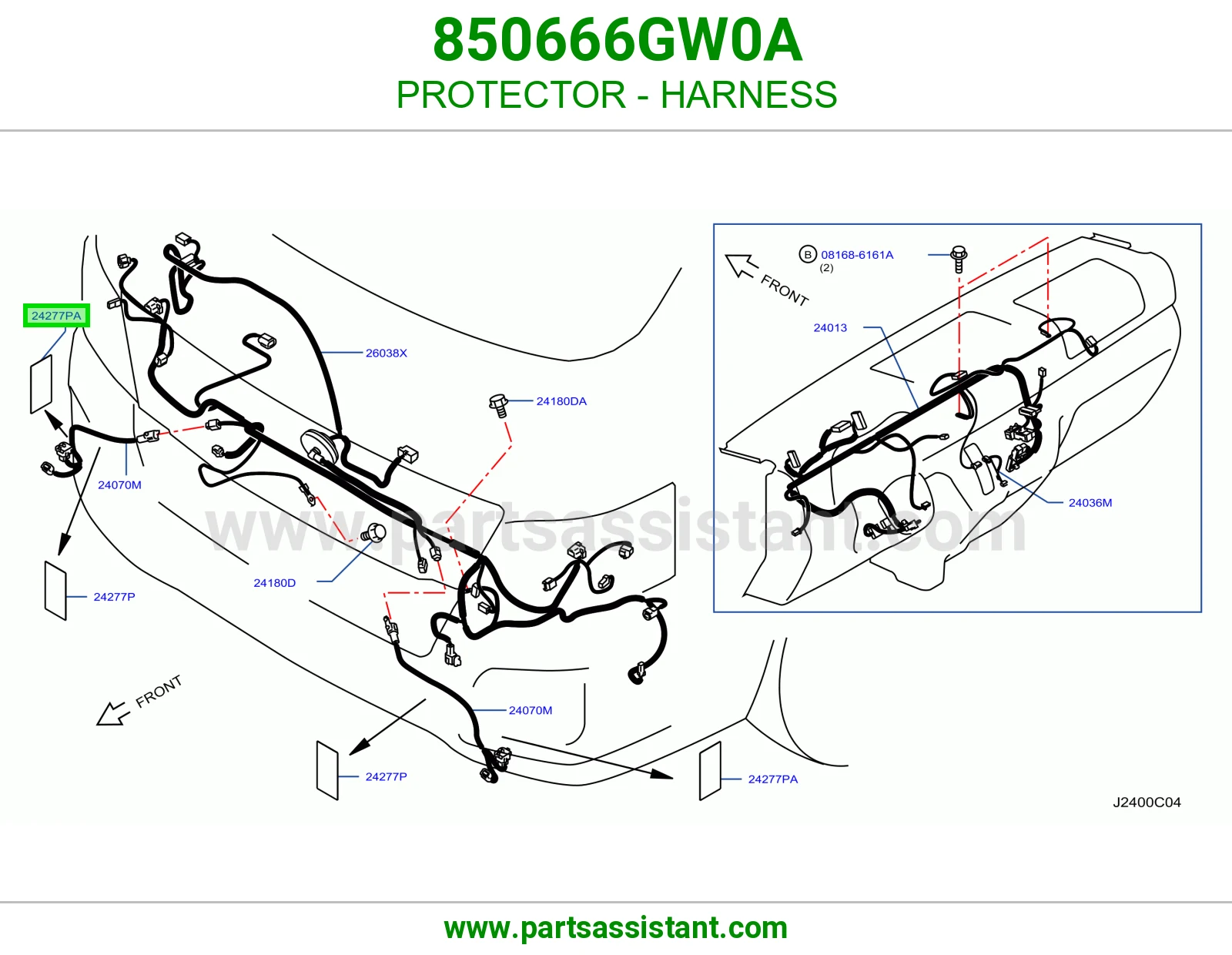 واقي ضفيرة 850666GW0A