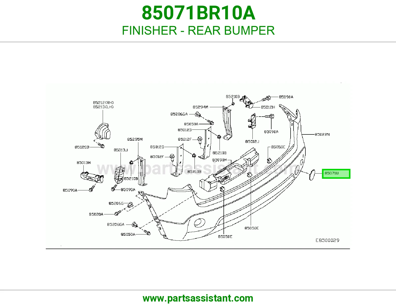 دعسه فوق صدام 85071BR10A