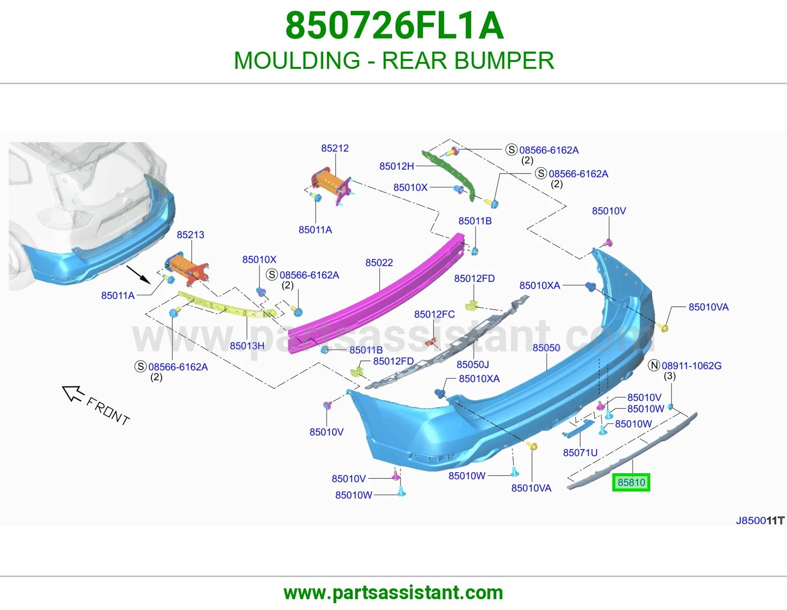 ديكور صدام خلفي 850726FL1A