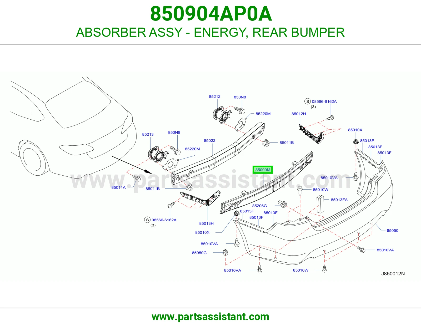 جسر صدام خلفي 850904AP0A