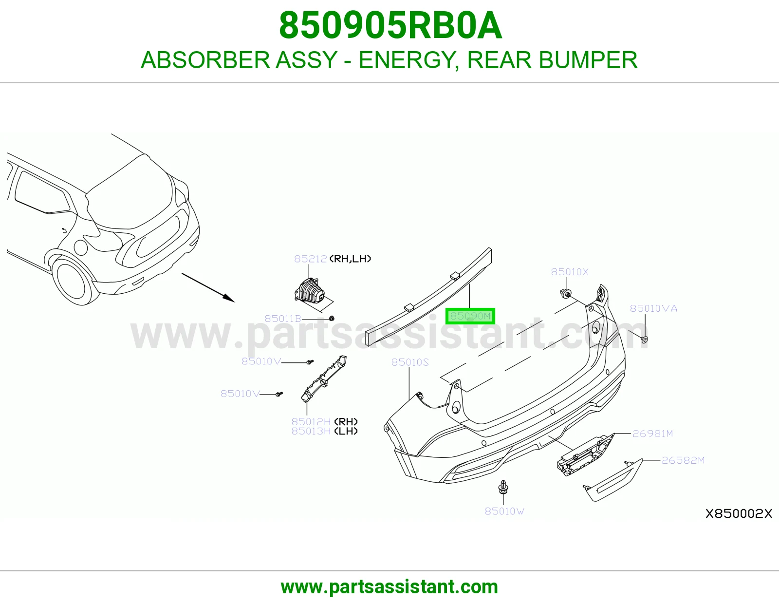 جسر صدام خلفي 850905RB0A