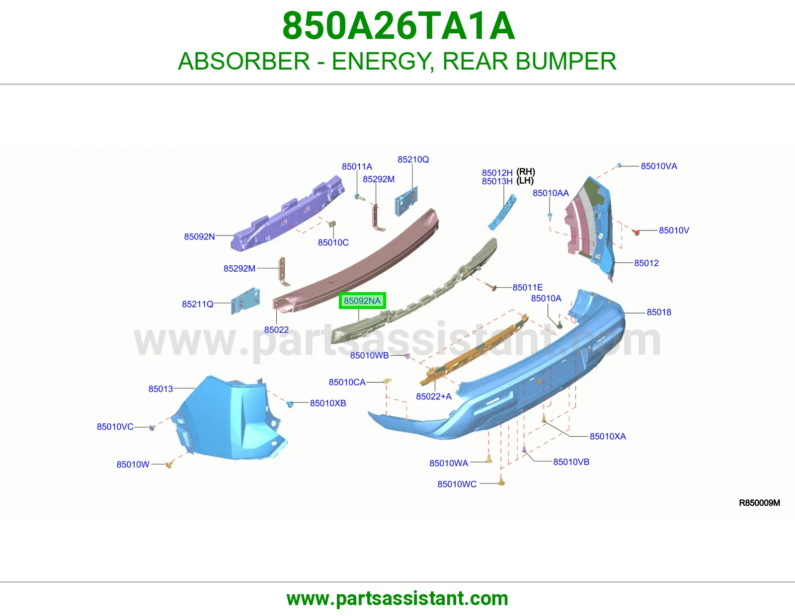جسر صدام خلفي 850A26TA1A