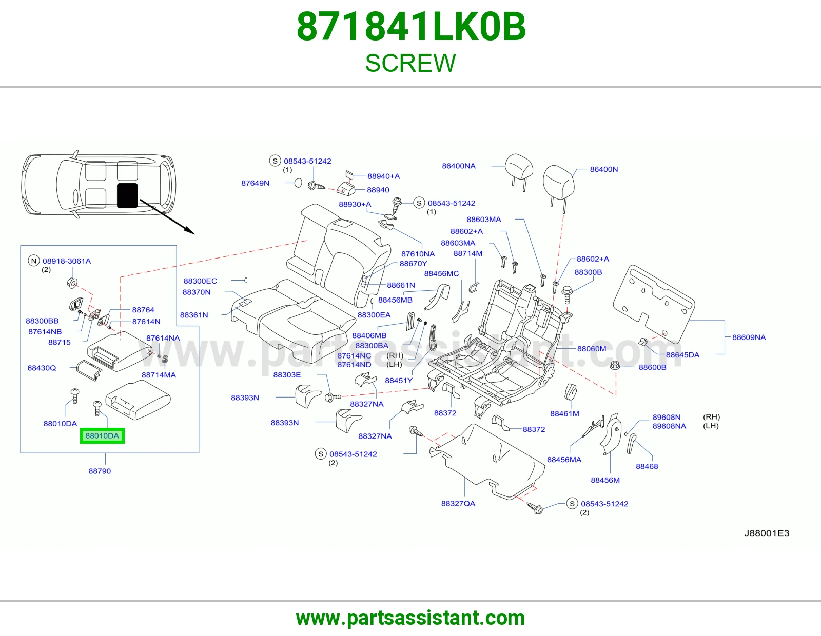 برغي 871841LK0B