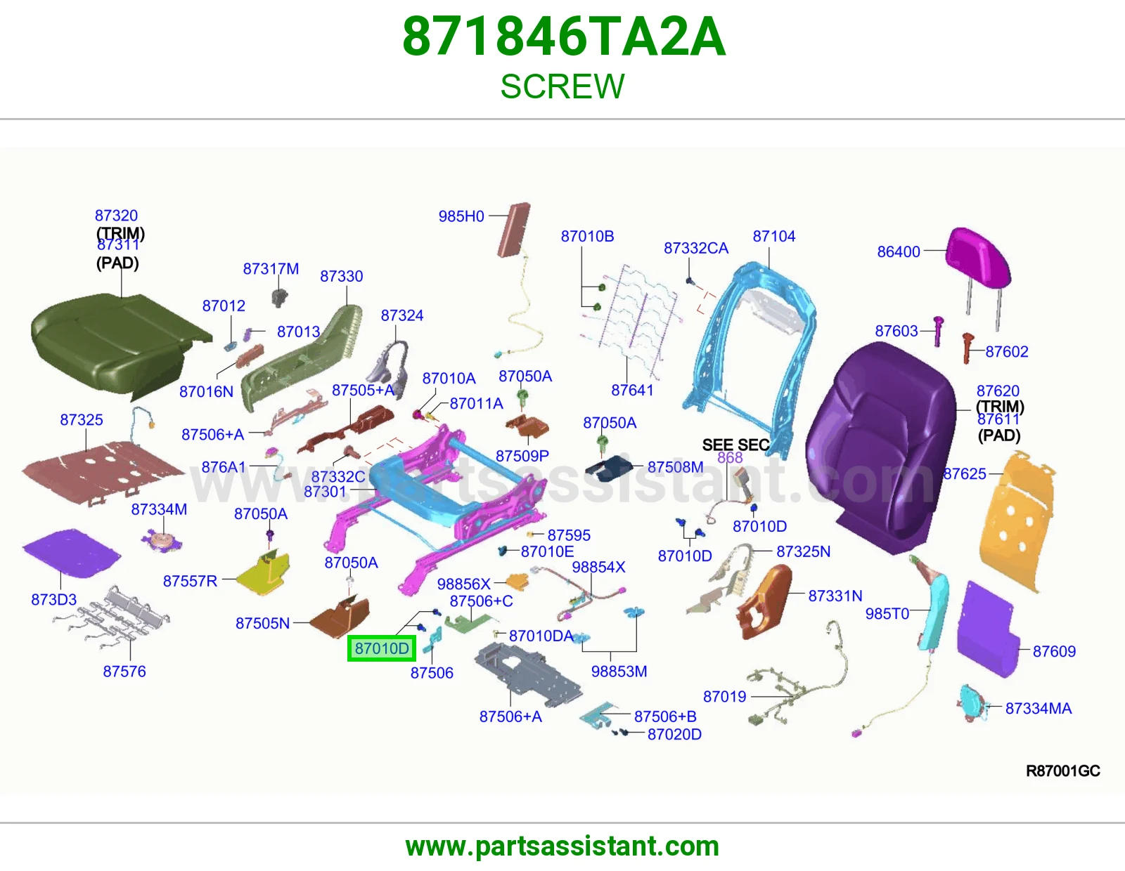 برغي 871846TA2A