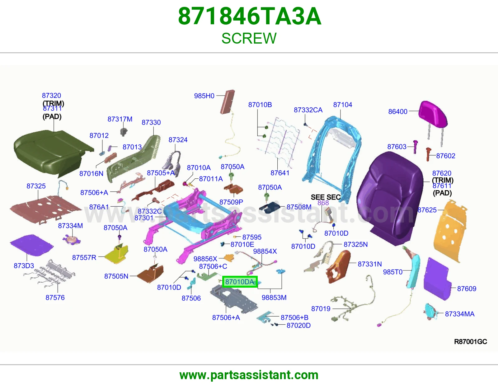 برغي 871846TA3A
