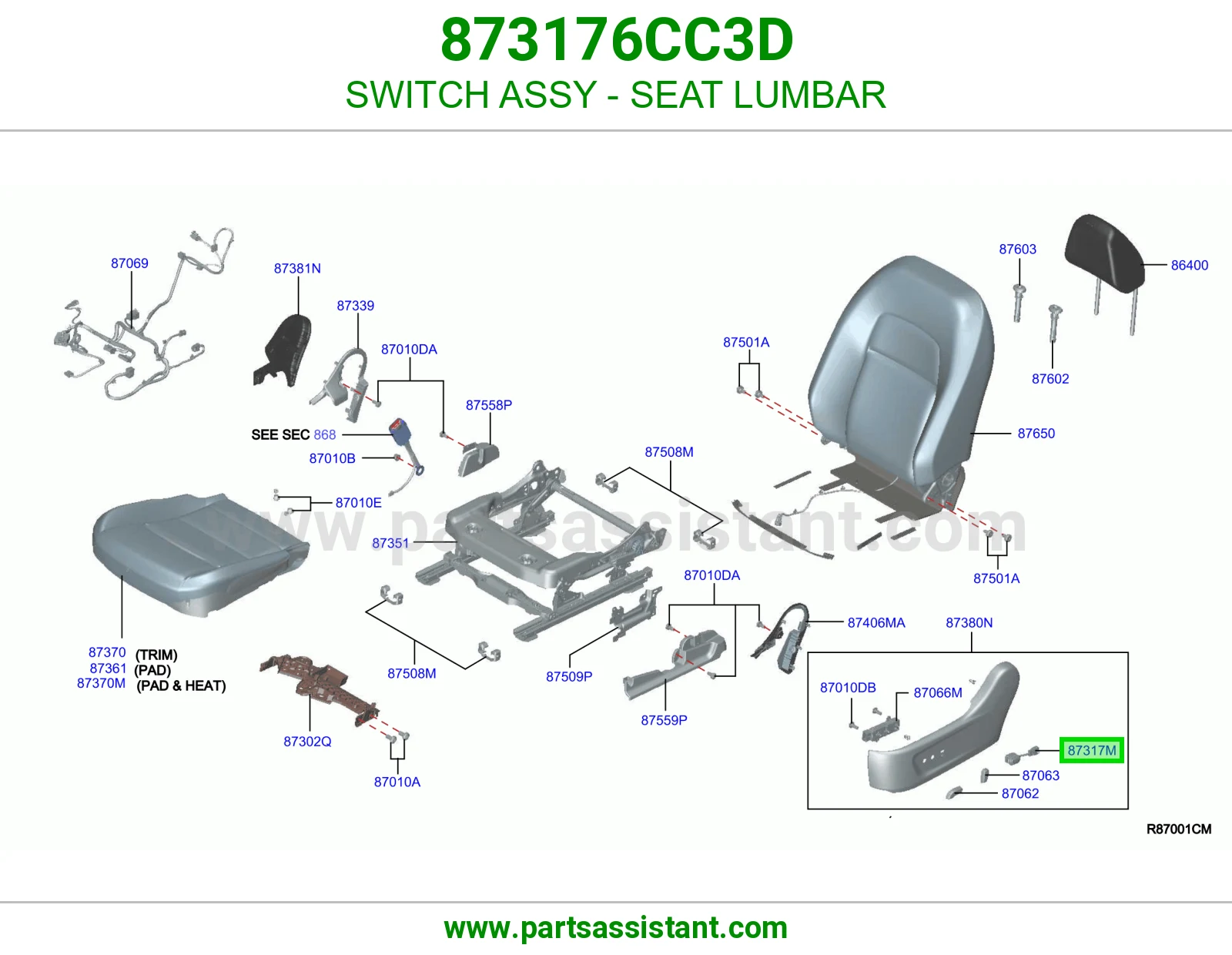سويتش دعامة ظهر مرتبة كامل 873176CC3D