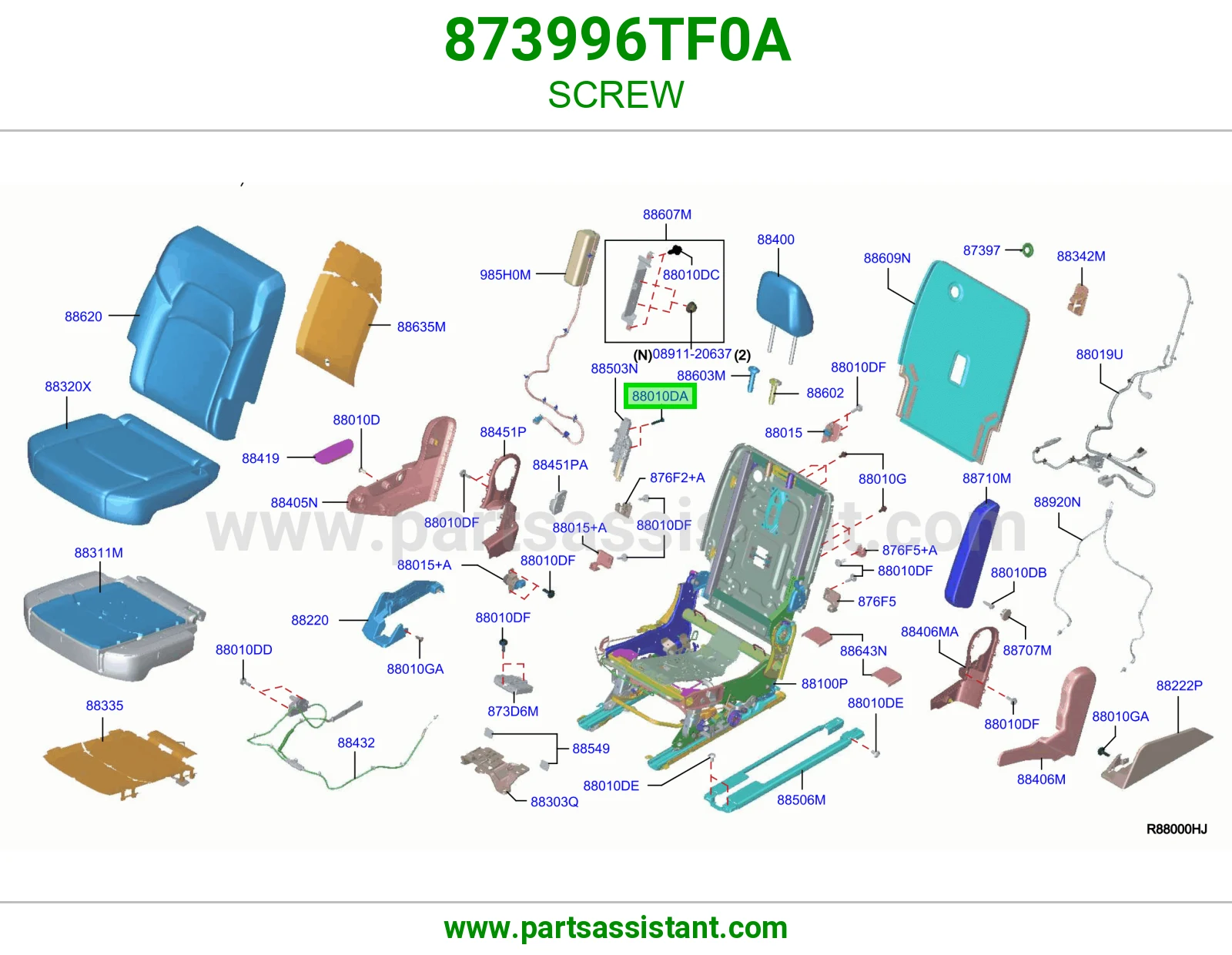 برغي 873996TF0A