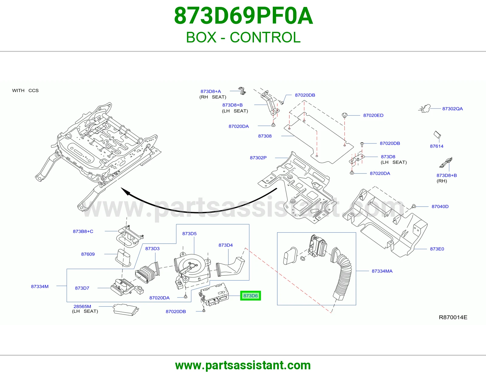 علبة تحكم 873D69PF0A