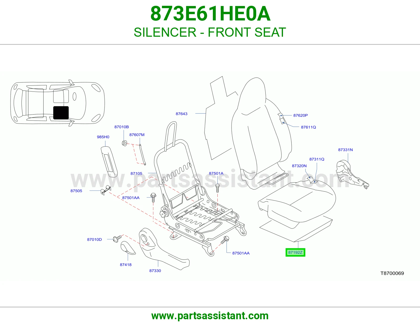 دبة شكمان مرتبة أمامي 873E61HE0A