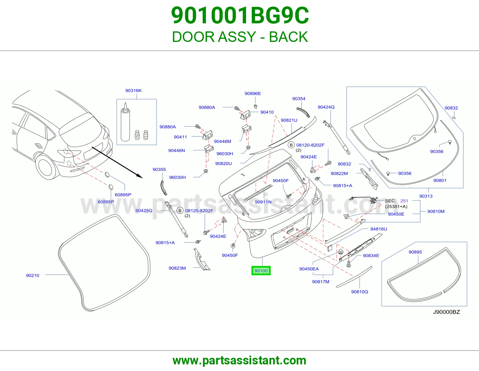 باب شنطه 901001BG9C
