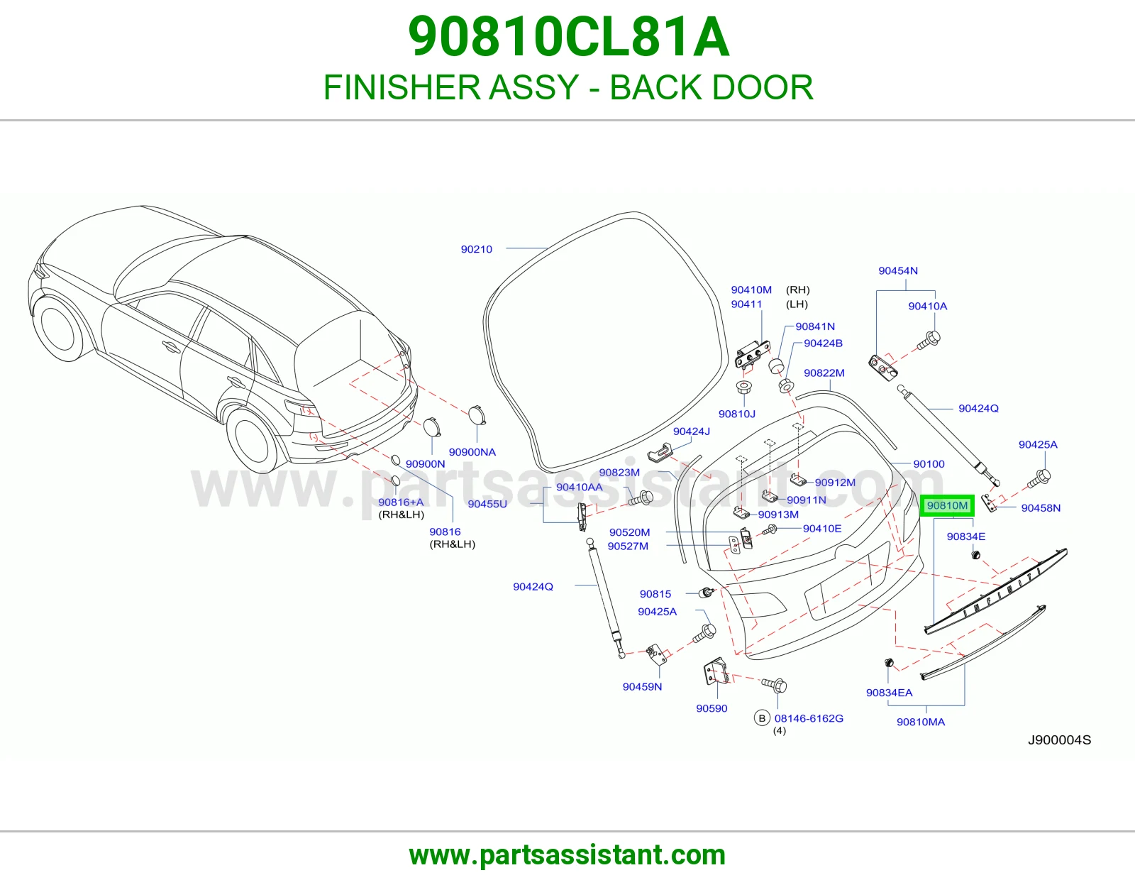 يد شنطه 90810CL81A