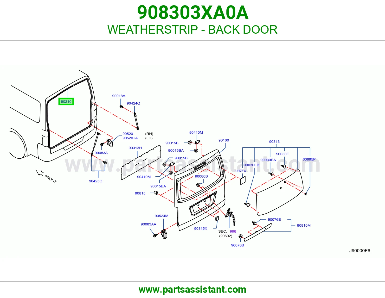 ربله باب شنطه 908303XA0A