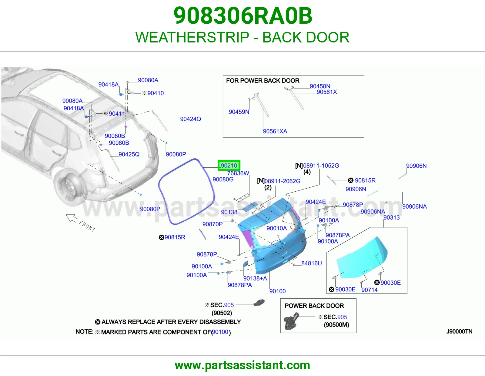 ربله باب شنطه 908306RA0B
