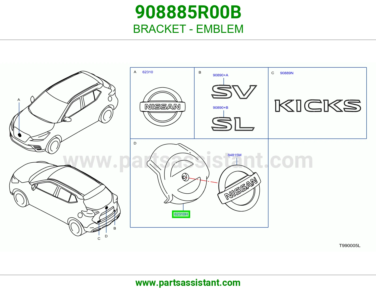 قاعدة علامة 908885R00B