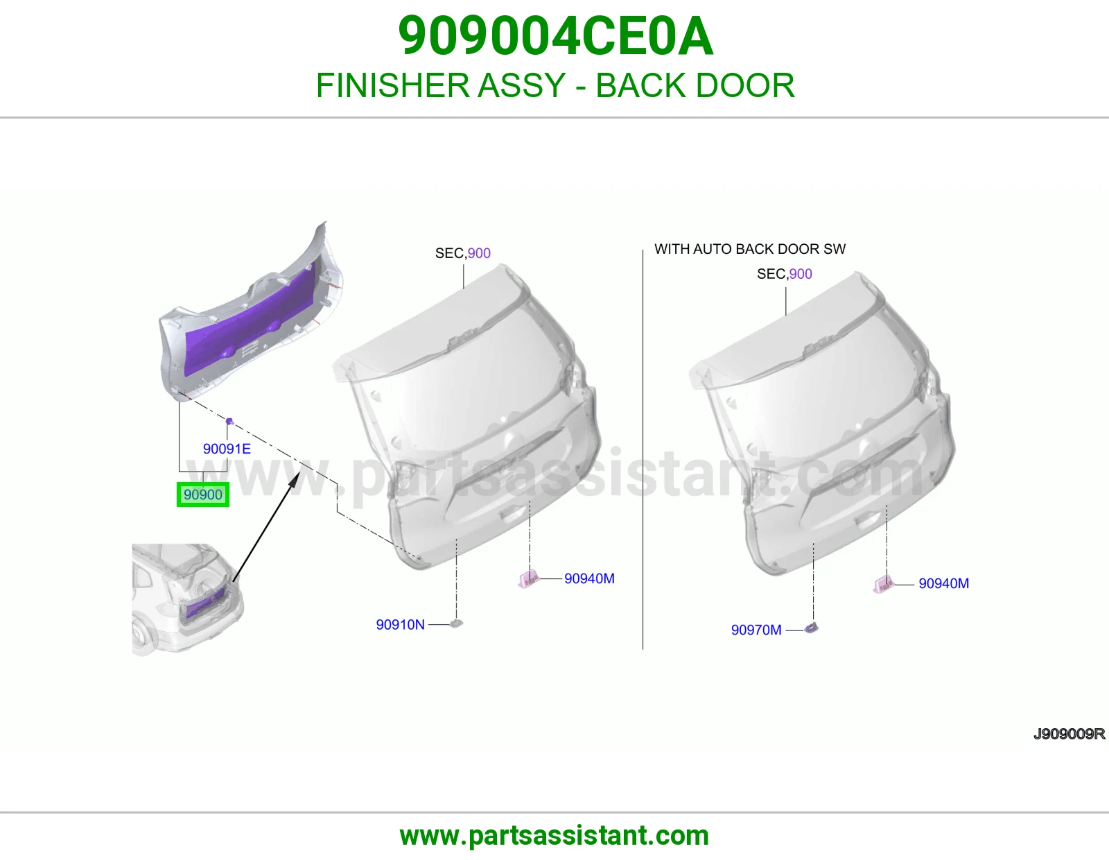 تلبيسة باب شنطة كاملة 909004CE0A