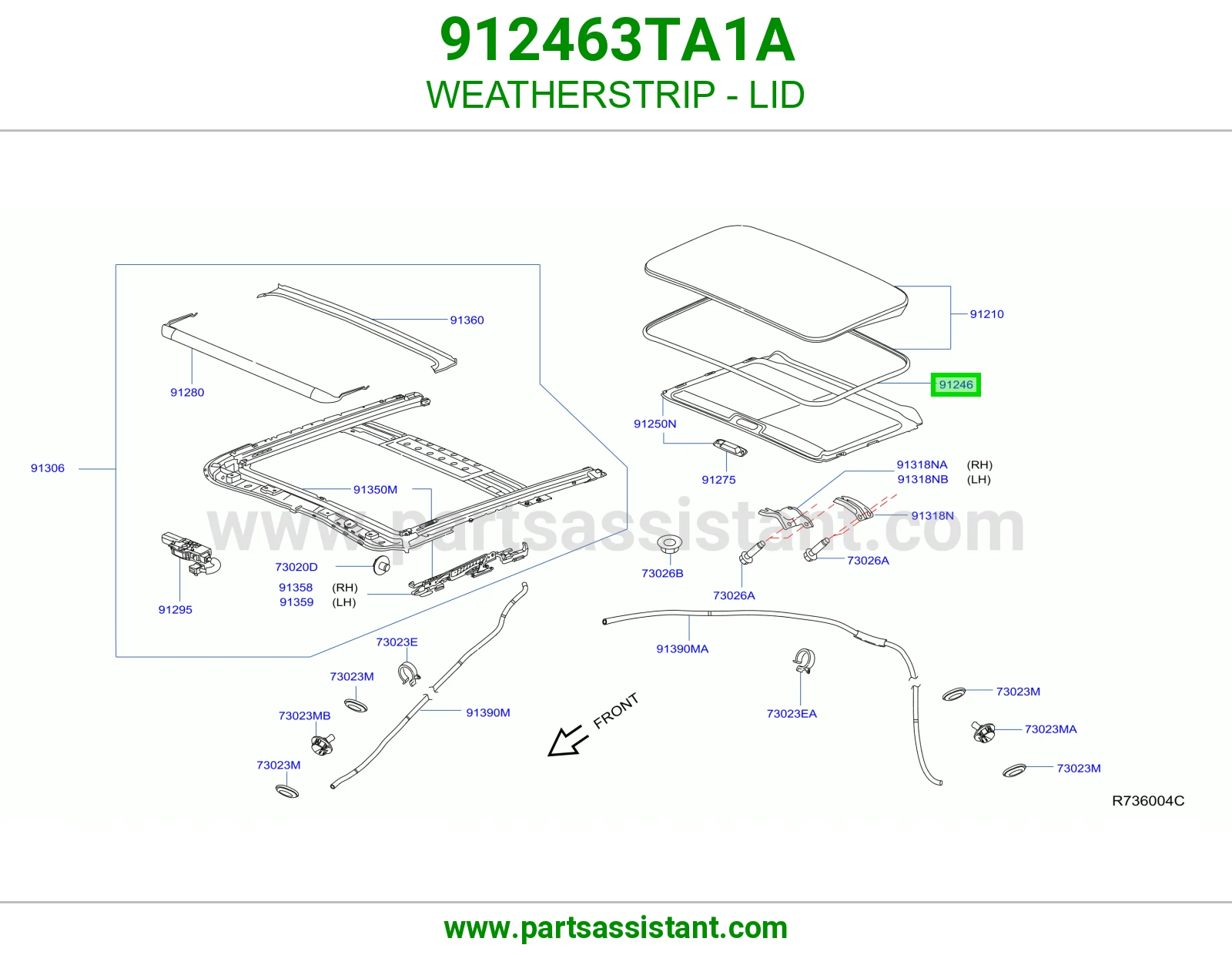 ربل غطاء 912463TA1A