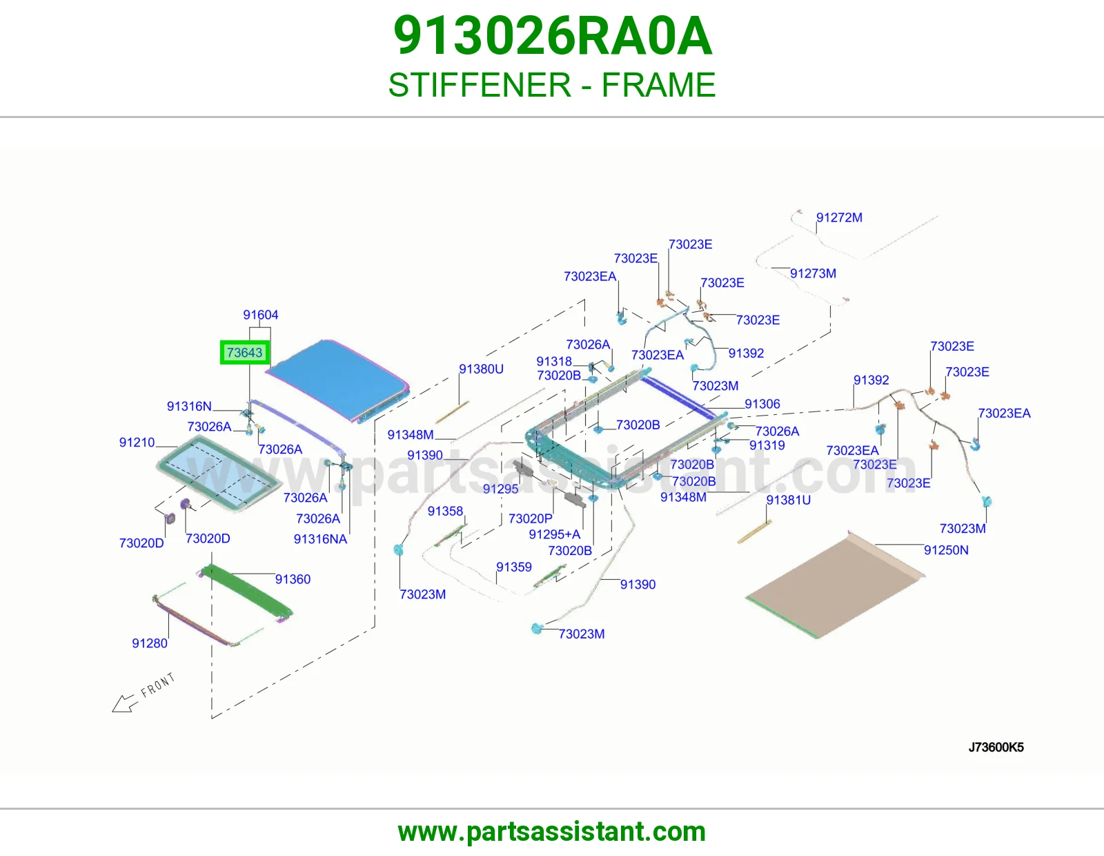تقوية شاصي 913026RA0A