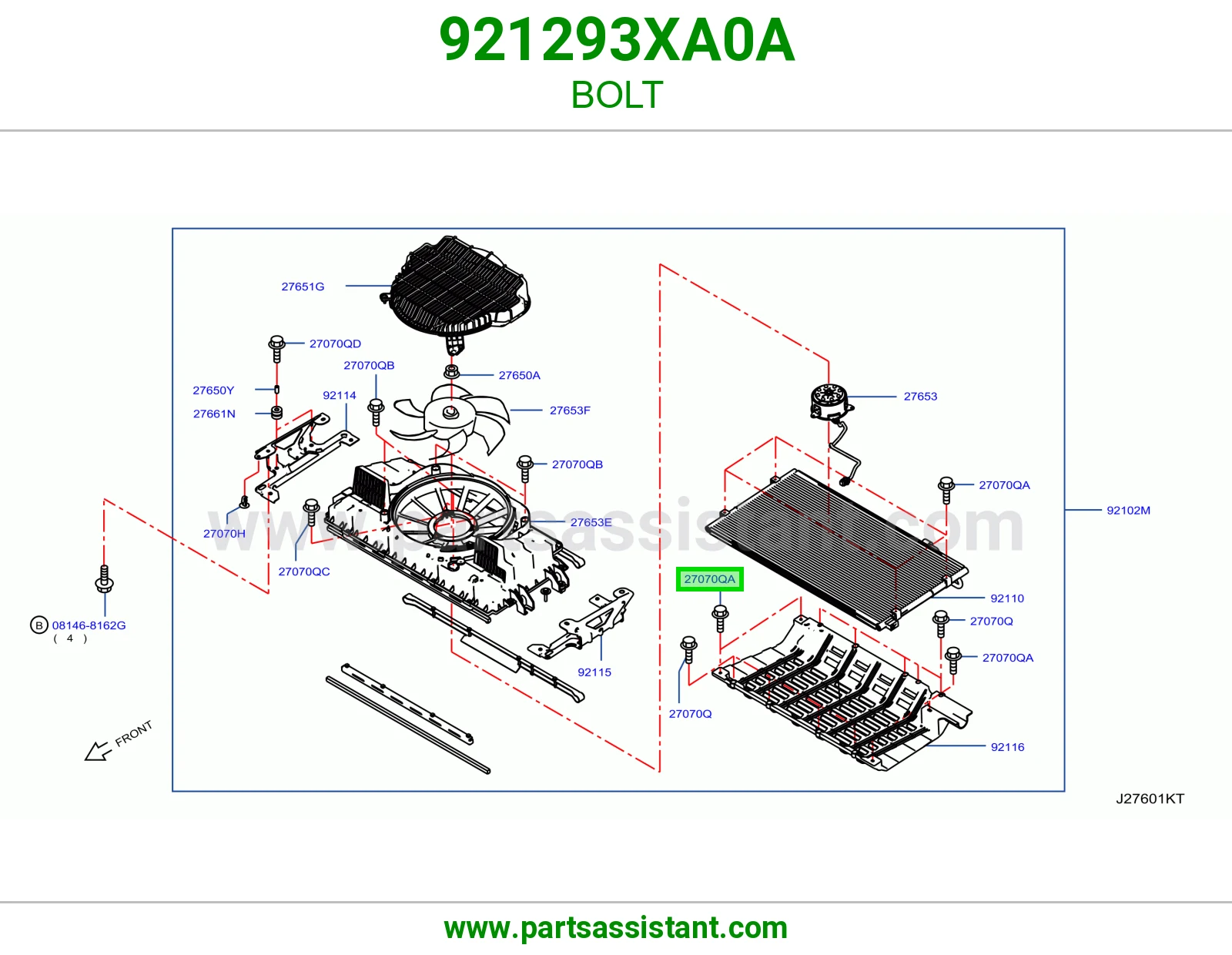 مسمار 921293XA0A