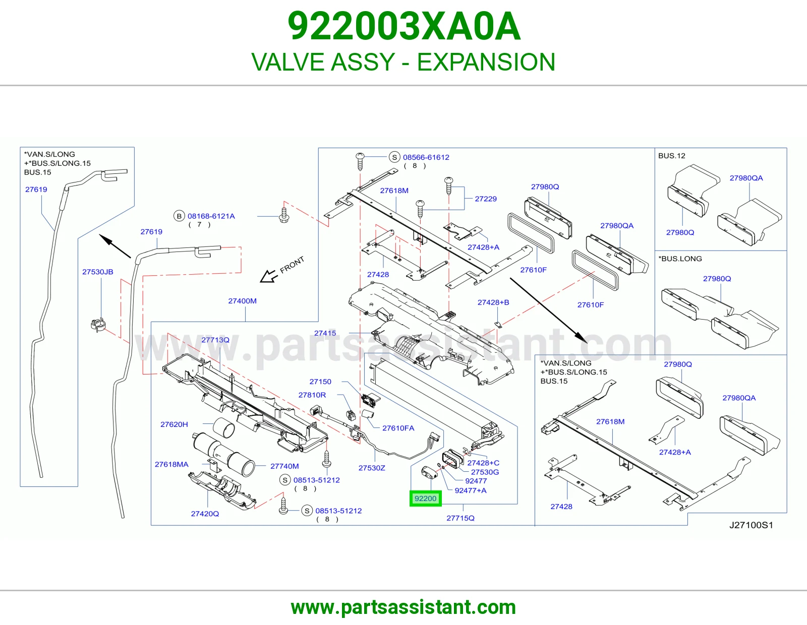 بلف مكيف 922003XA0A