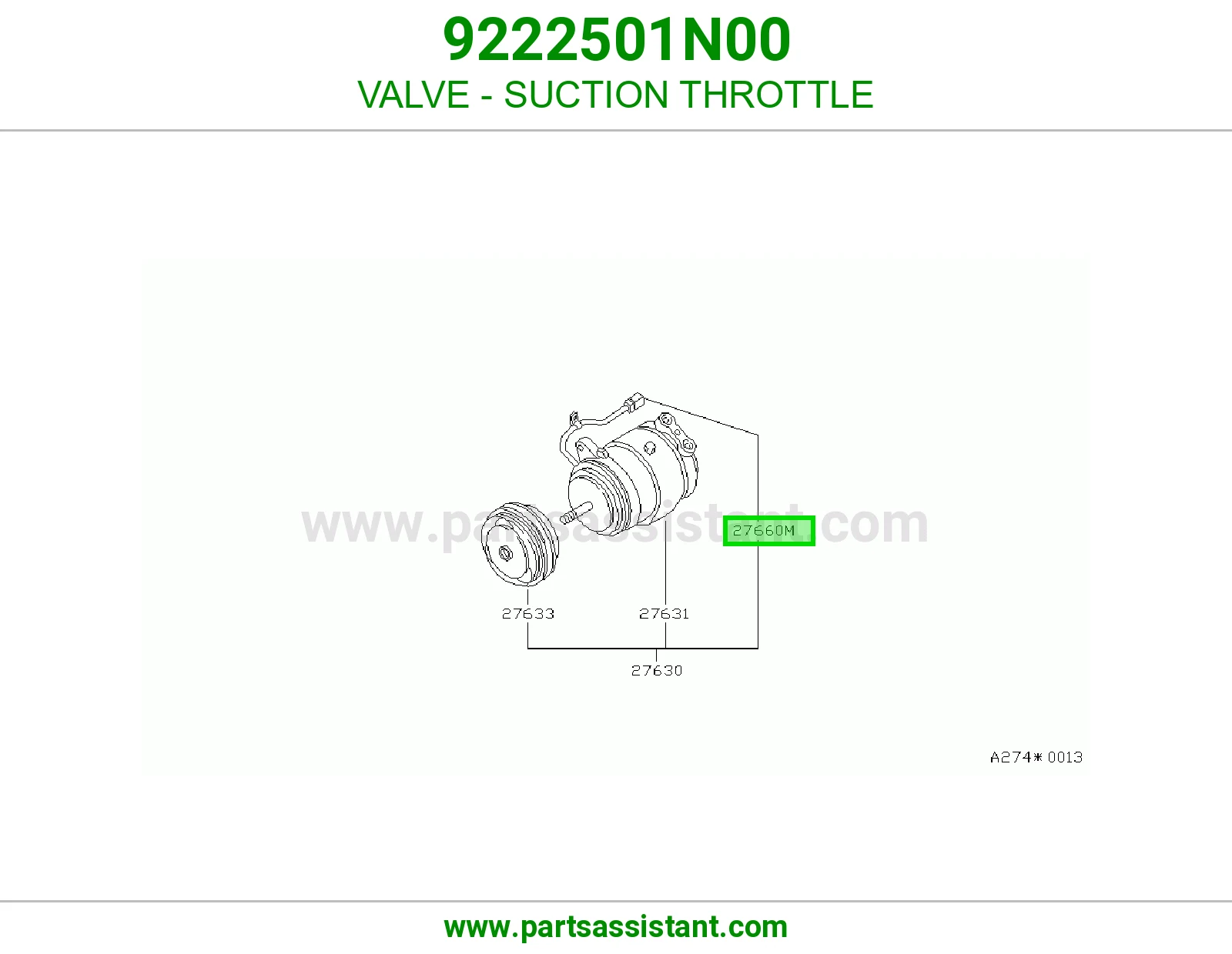 بلف خنق السحب 9222501N00