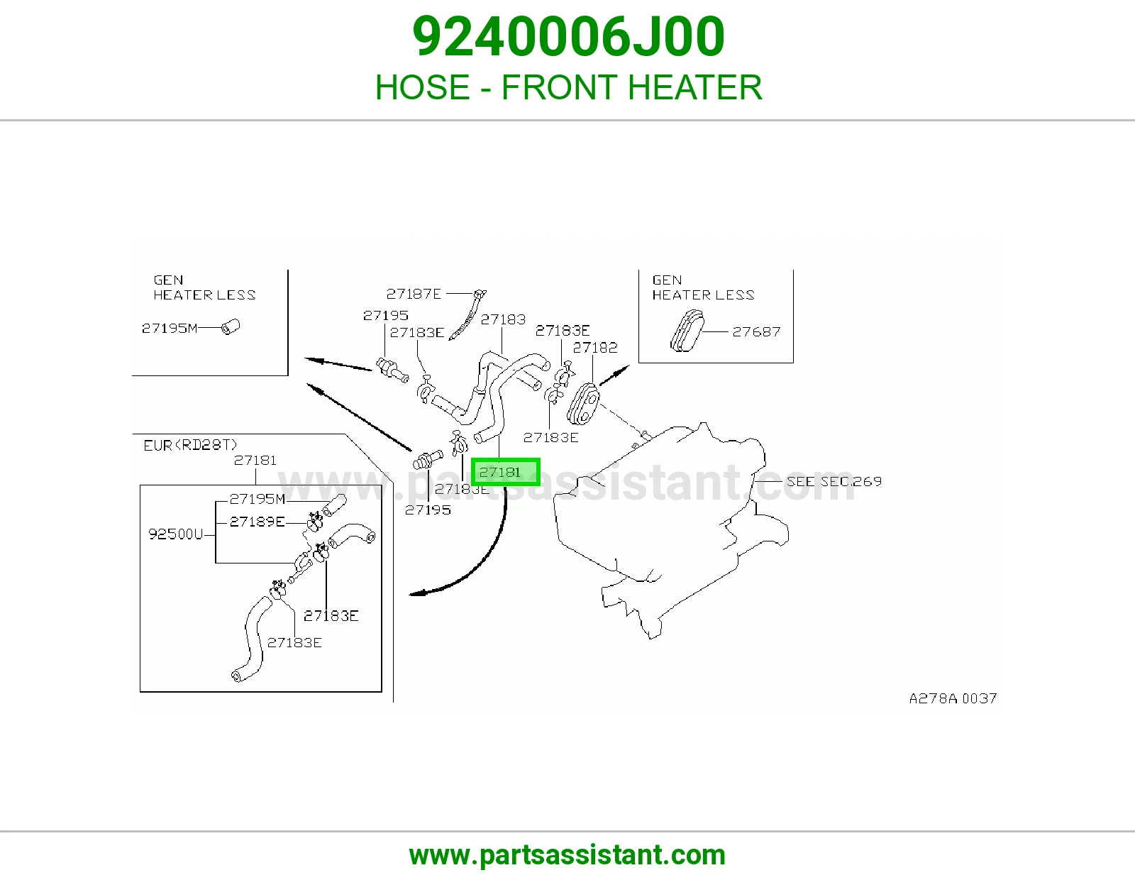 لي دفاية أمامي 9240006J00