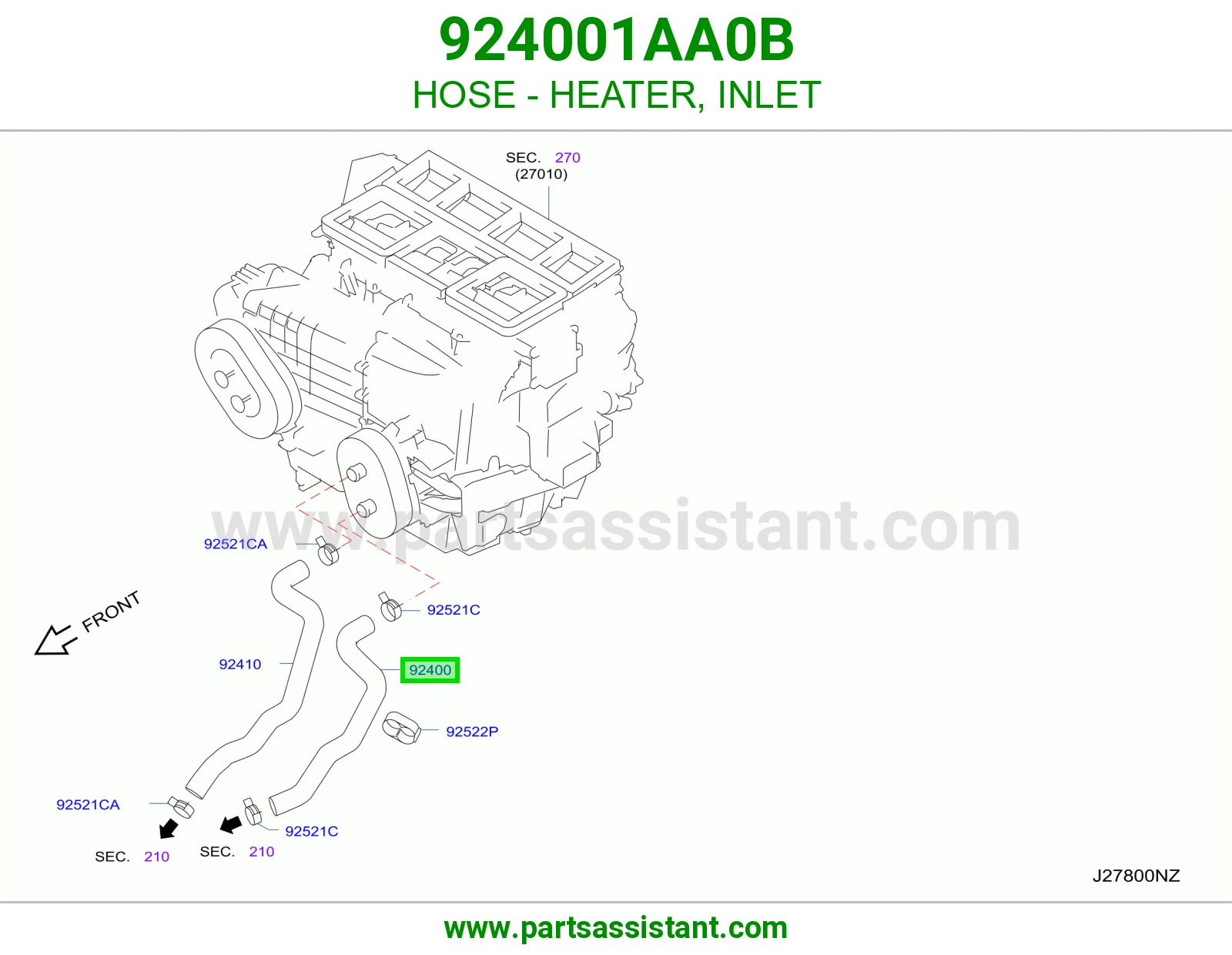 لي مكيف حار 924001AA0B