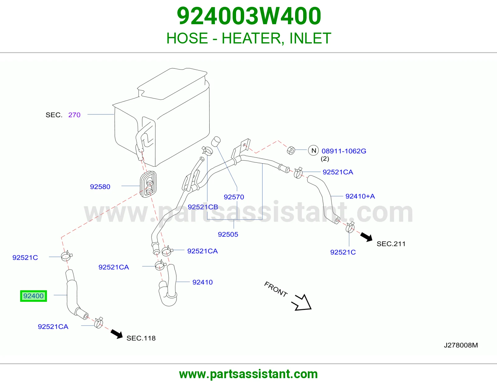 لي مكيف حار 924003W400