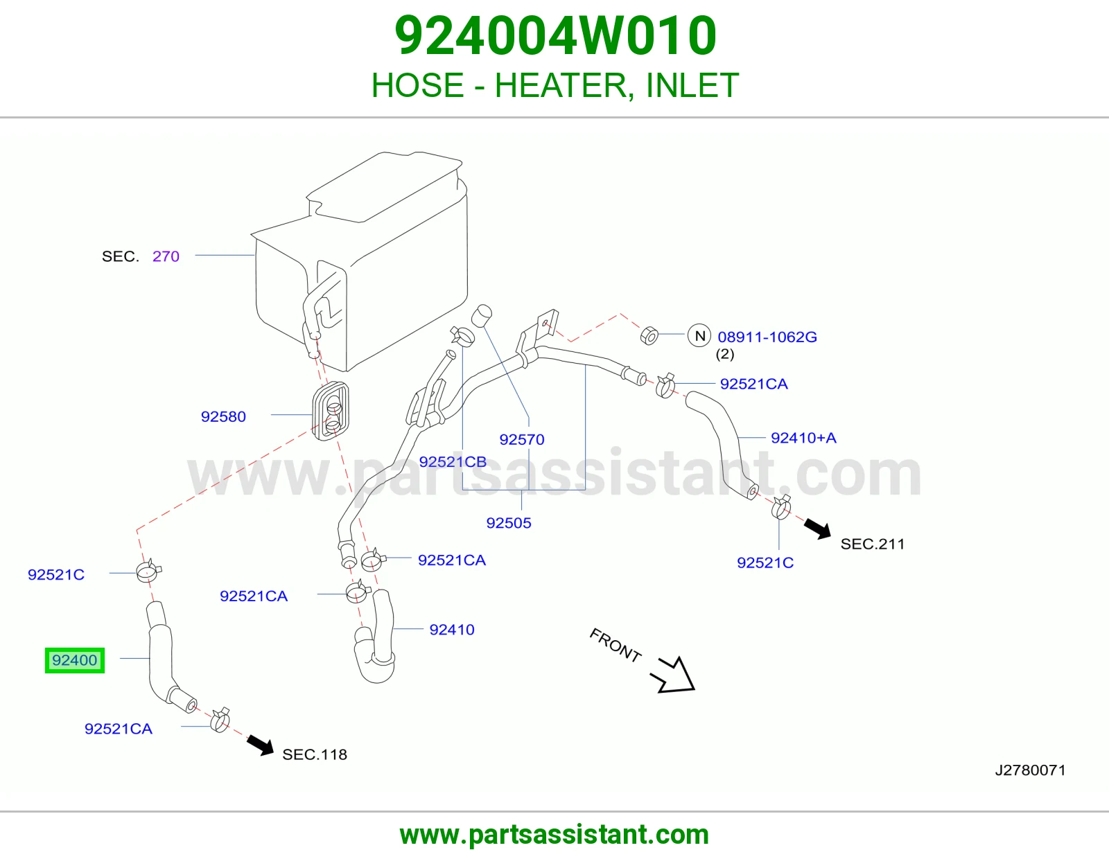 لي مكيف حار 924004W010
