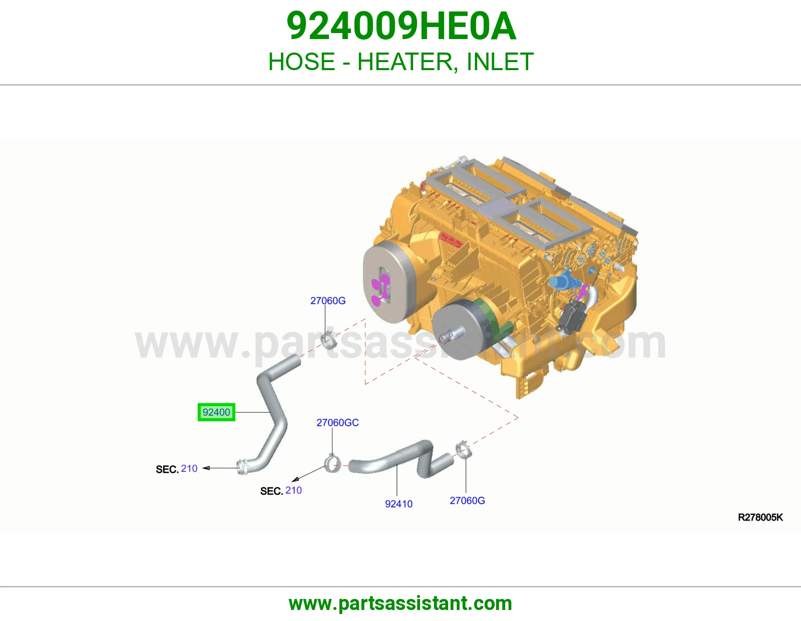 لي مكيف حار 924009HE0A