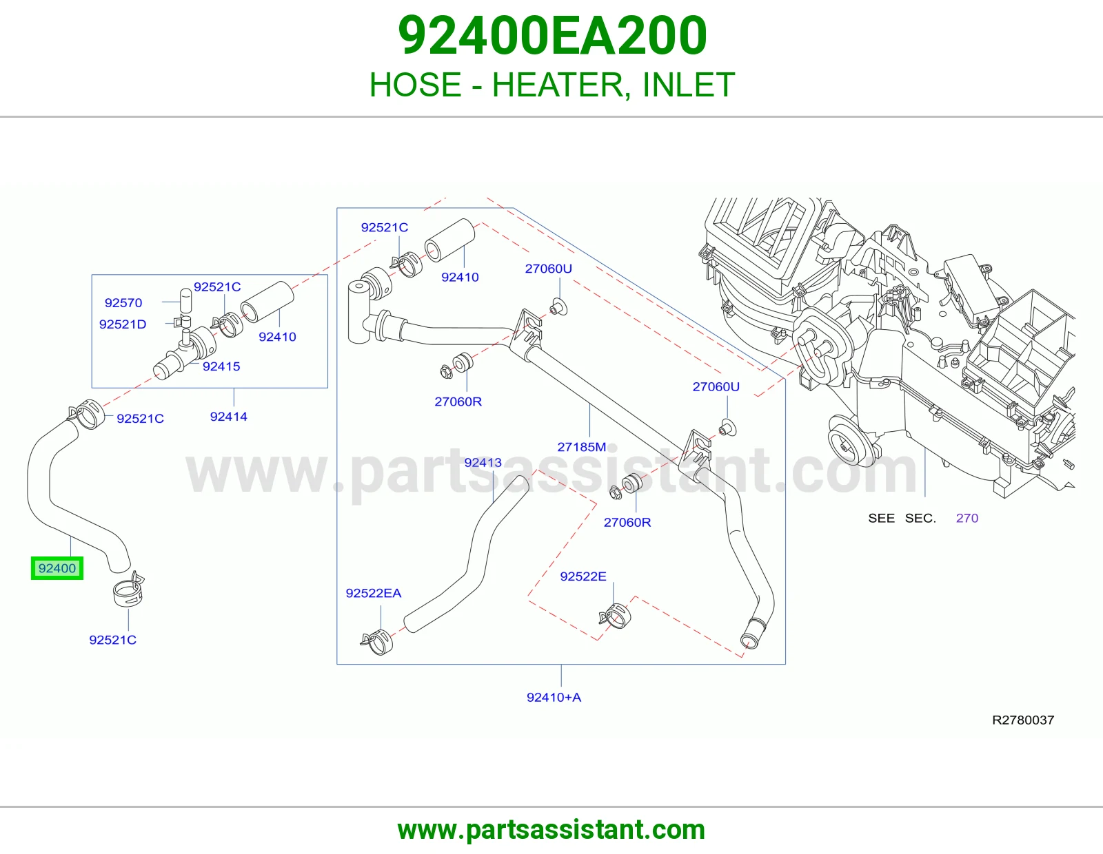 لي مكيف حار 92400EA200