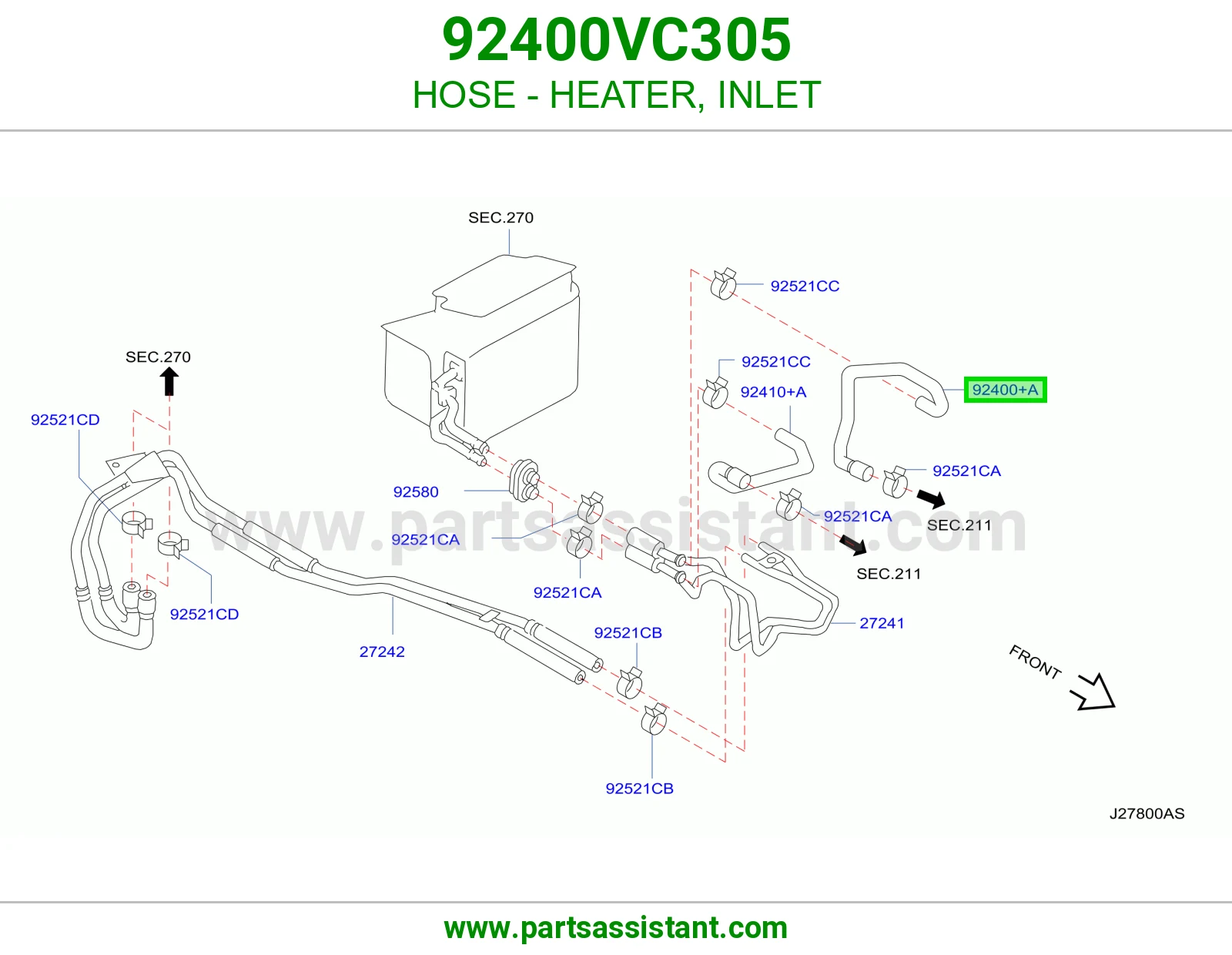 لي مكيف حار 92400VC305