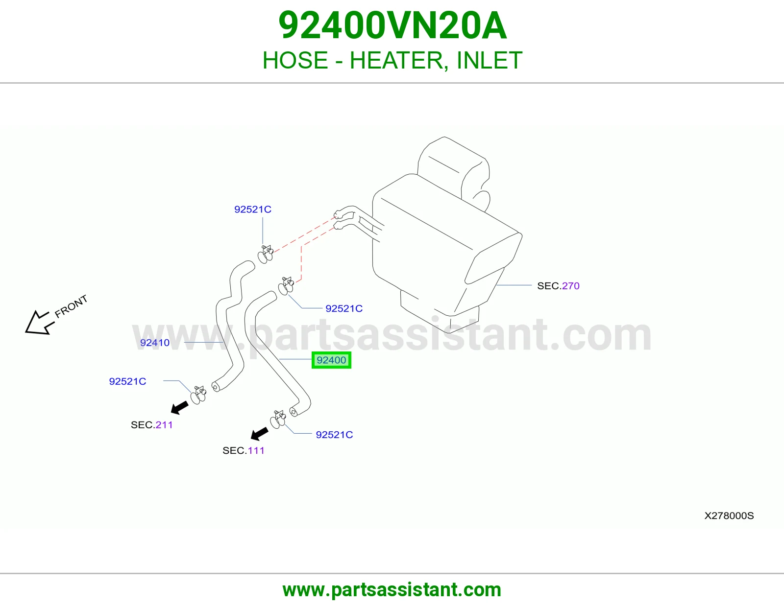لي مكيف حار 92400VN20A