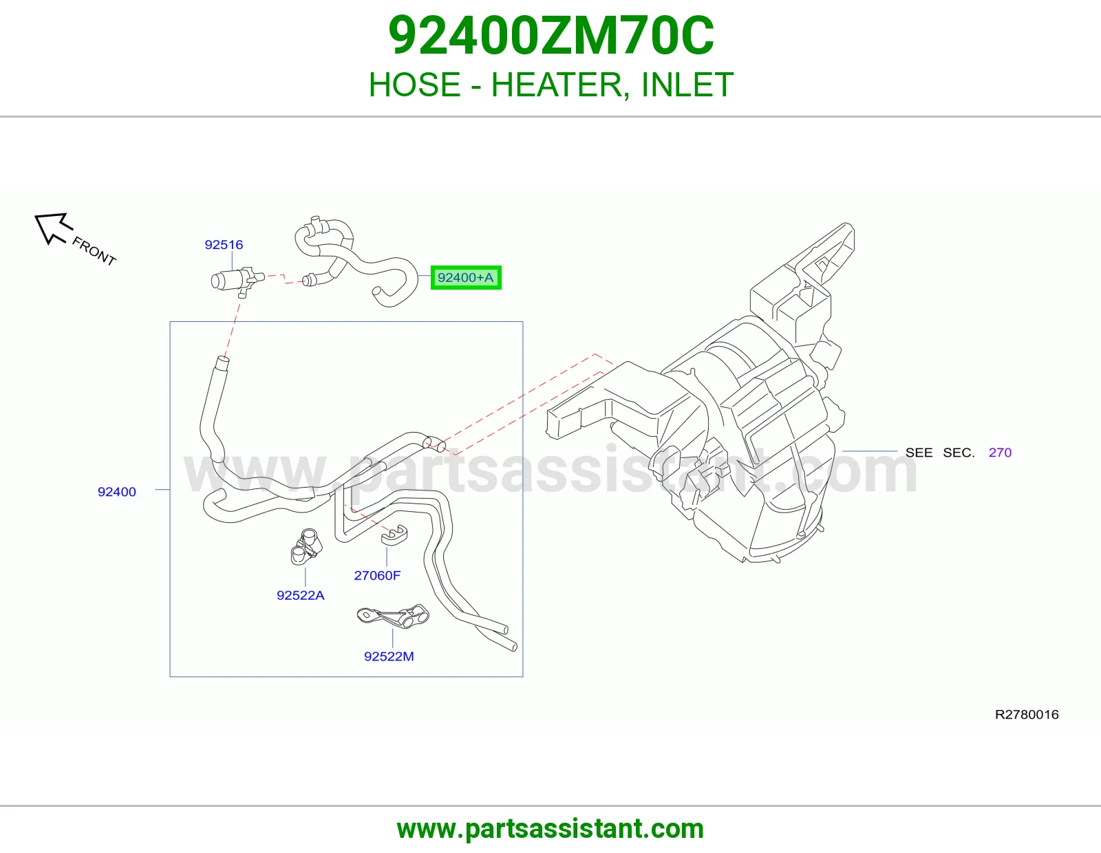 لي مكيف حار 92400ZM70C