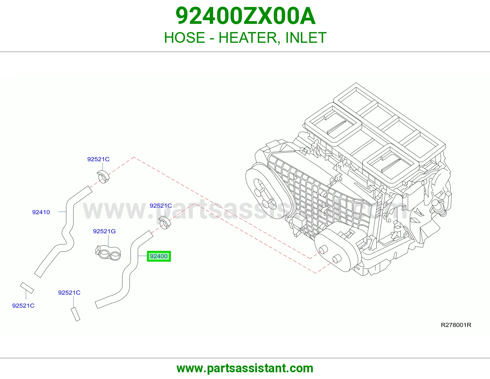 لي مكيف حار 92400ZX00A
