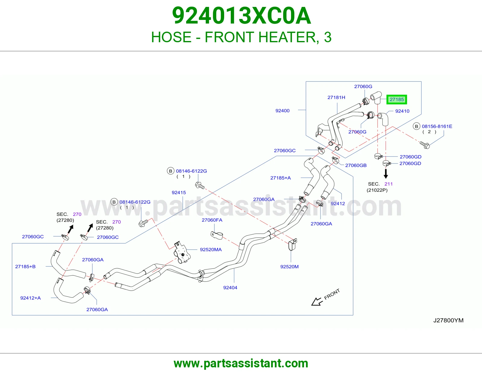 لي دفاية أمامية 3 924013XC0A