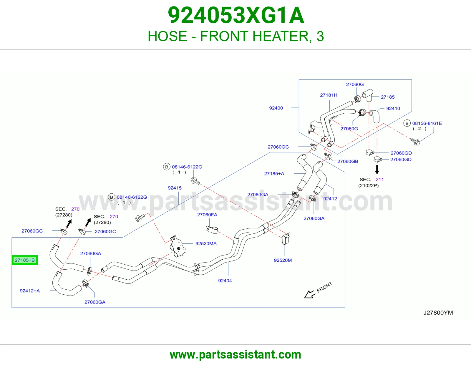 لي دفاية أمامية 3 924053XG1A