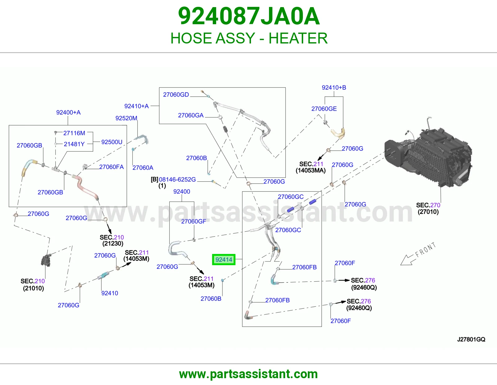 لي مكيف حار 924087JA0A
