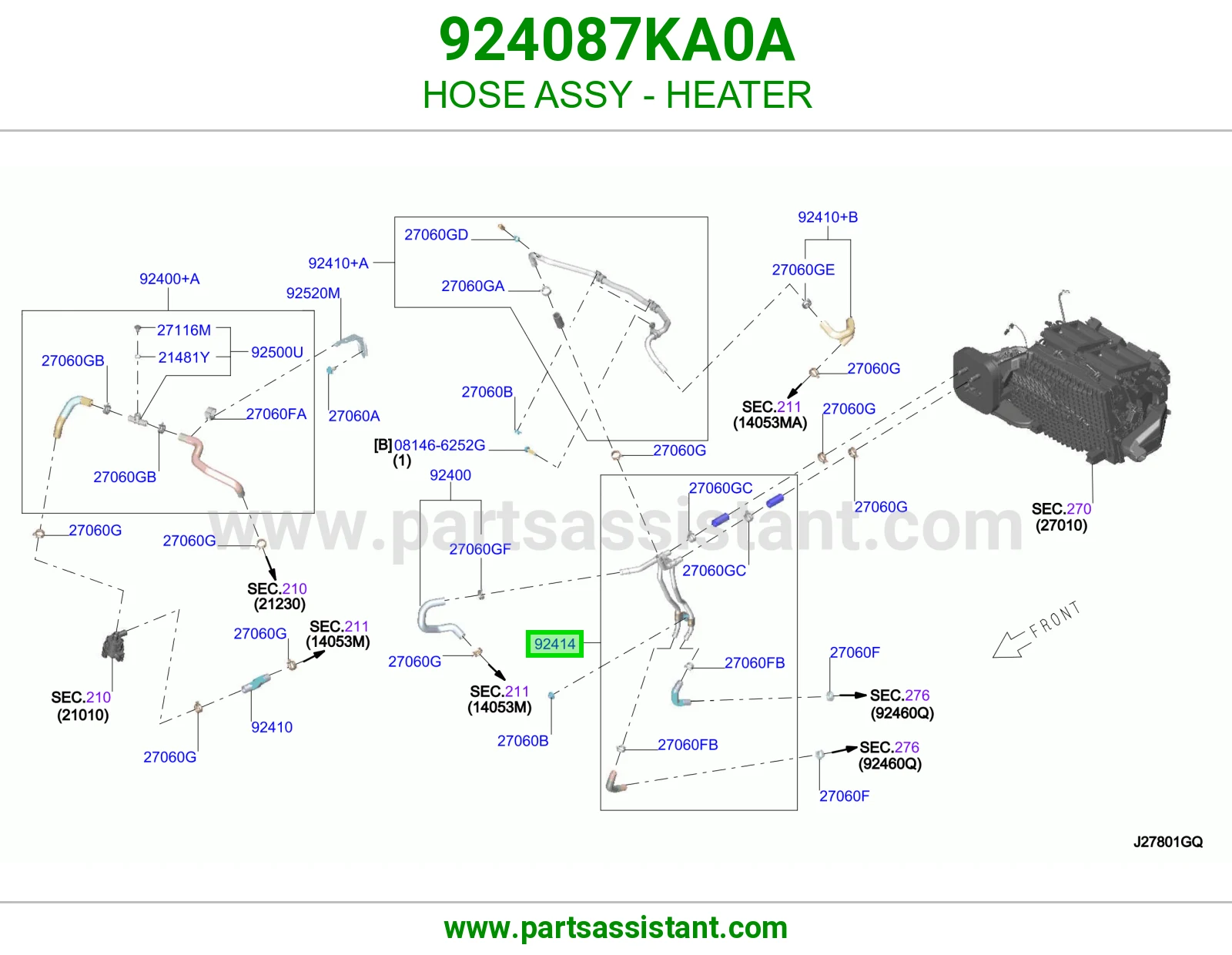 لي مكيف حار 924087KA0A