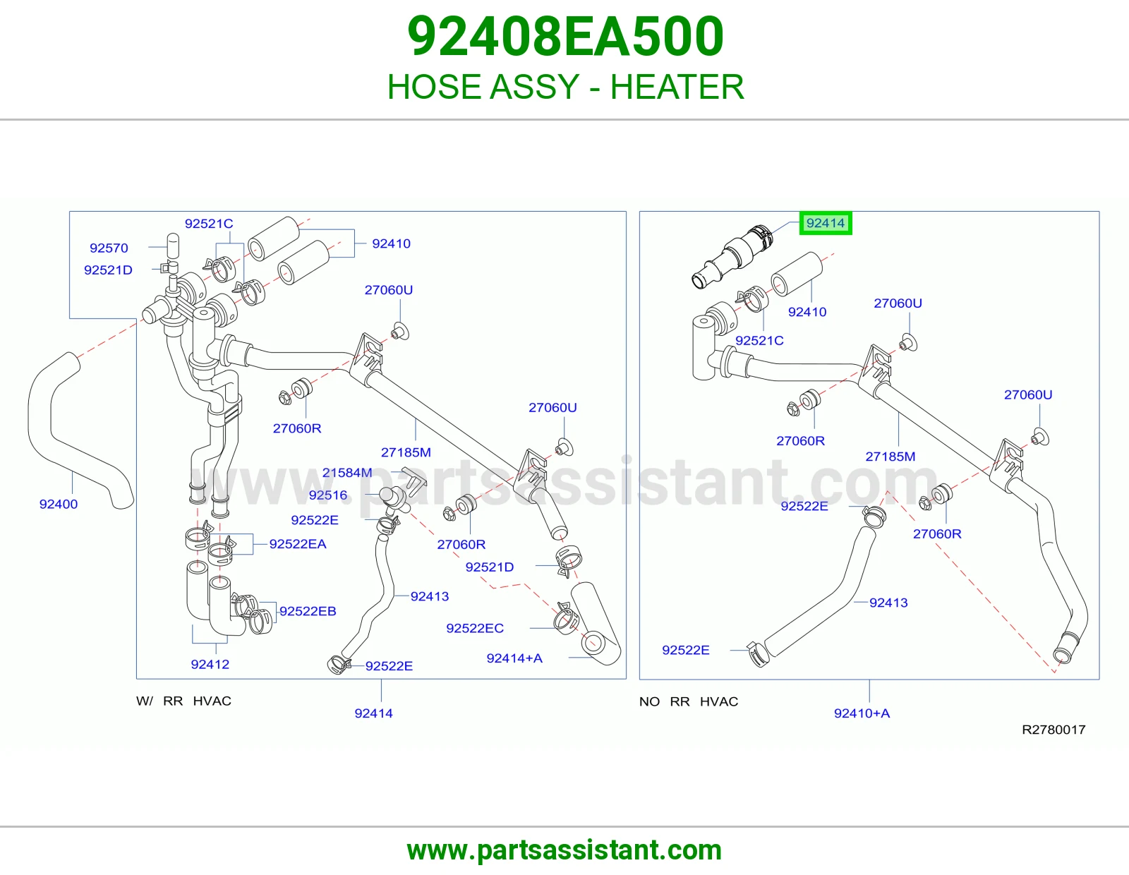 لي مكيف حار 92408EA500
